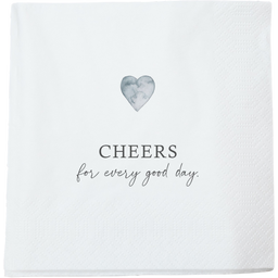 Bake Affair Serviettes « Cheers for every good day » - 20 pièces