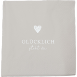 Serviettes « Le Bonheur vous va si bien »