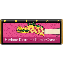 Organic Raspberry Cherry with Pumpkin Crunch - 70 g