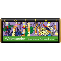 Zotter Schokoladen Bio Waldwunder - Brombeer & Haselnuss - 70 g