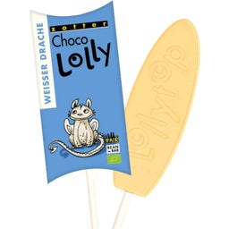 Zotter Schokoladen Organic Choco Lolly - White Dragon - 20 g