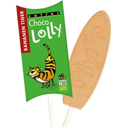 Zotter Schokoladen Bio Choco Lolly BananenTiger - 20 g