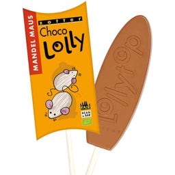 Zotter Schokoladen Bio Choco Lolly Mandel Maus - 20 g