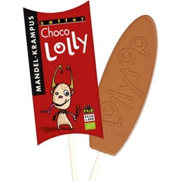 Zotter Schokoladen Organic Choco Lolly - Almond Krampus - 20 g