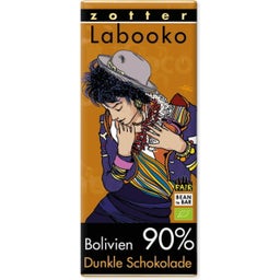 Zotter Schokoladen Organic Labooko 90% Bolivia - 65 g