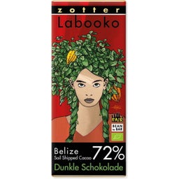 Zotter Schokoladen Labooko 72% Belize Special - 70 g