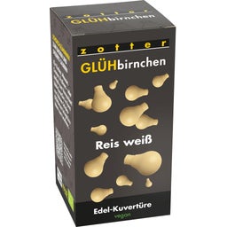 Zotter Schokoladen Bio Glühbirnchen Reis weiß - 130 g