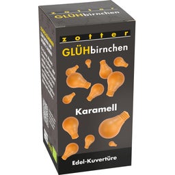Zotter Schokoladen Bio Glühbirnchen Karamell - 130 g
