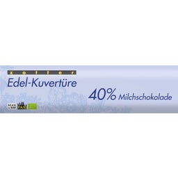 Chocolat de Couverture Bio - Chocolat au Lait 40% - 130 g