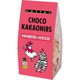 Zotter Schokoladen Organic Choco Nibs - Raspberry & White