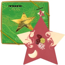 Zotter Schokoladen Bio Wegańska gwiazda malina i kokos - 100 g