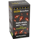 Ampoules au Chocolat Bio - 60% Cacao + 40% Boisson d'Avoine, Végétalien, Alternative au Sucre