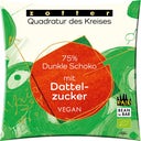 Bio Quadratur des Kreises 75% Dunkle Schoko mit Dattelzucker