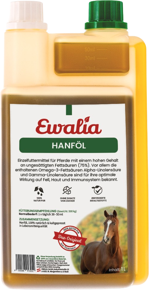 Ewalia Hanföl - 1.000 ml