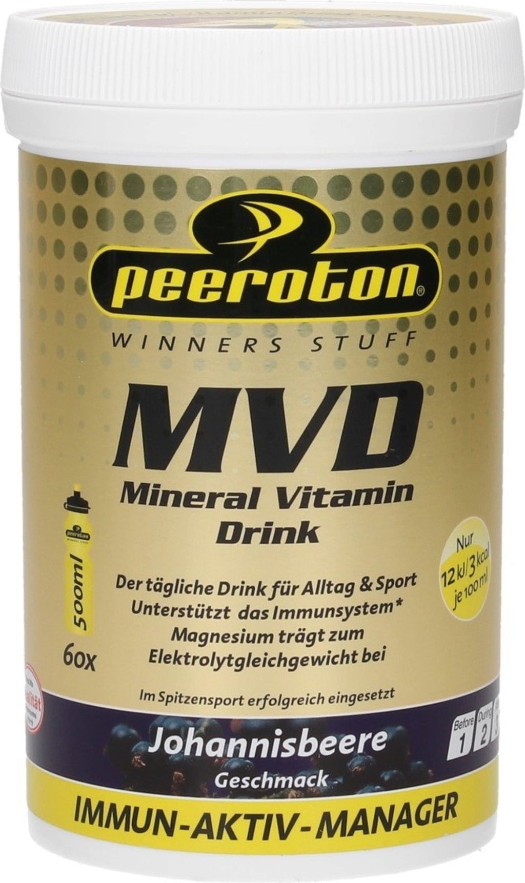 MVD - Mineral Vitamin Drink, Ribes nero (300 g)