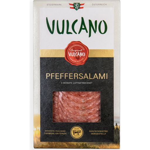 Vulcano Sliced Peppered Salami - 90 g