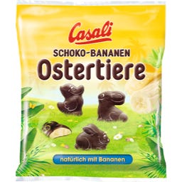 Casali Schoko-Bananen Ostertiere - 125 g