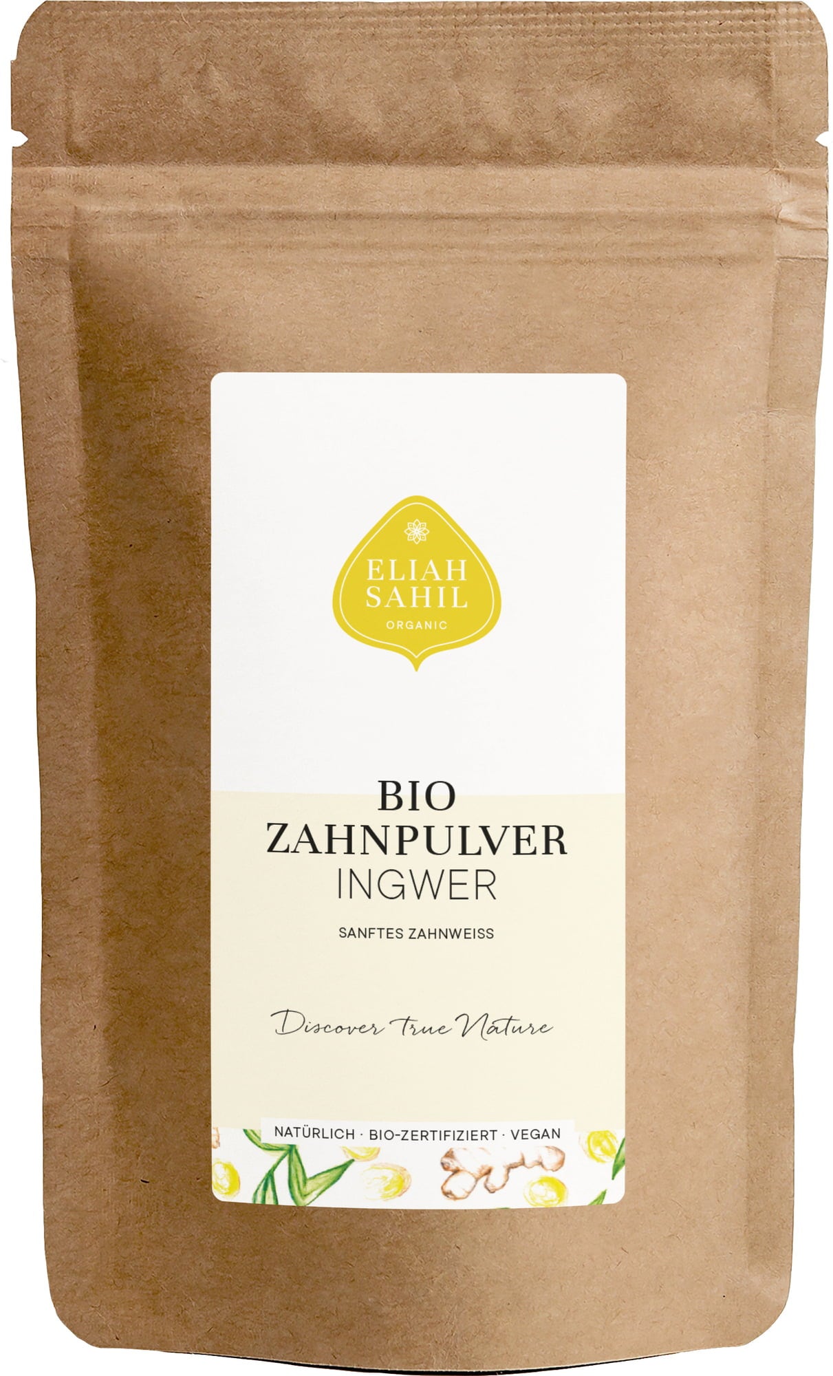 Bio Gember Tandpoeder, 200 g