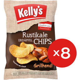 Kelly´s Rustikale Erdäpfelchips Grillhendl - 880 g