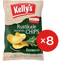 Kelly´s Rustic Potato Crisps - Rosemary - 880 g