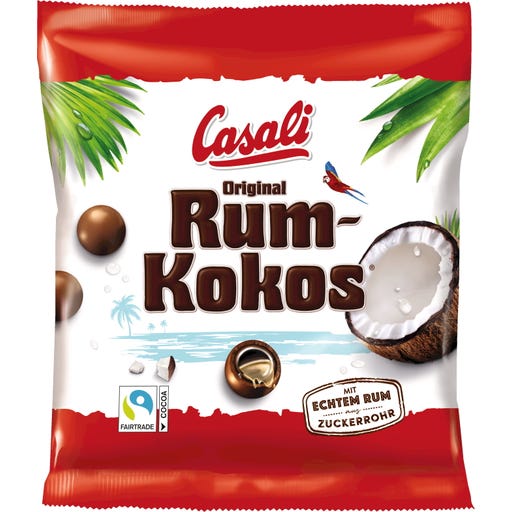 Casali Rum Kokos Chocolade - 1 kg