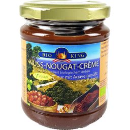 BioKing Crème de Nougat aux Noisettes - 200 g