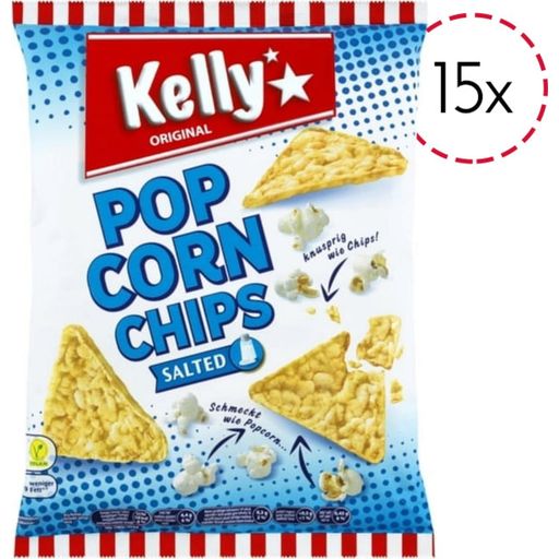 Kelly´s Popcorn Chips - Salate - 15 pezzi