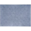 Zwirnfrottier Badeteppich 50x70, Taubenblau