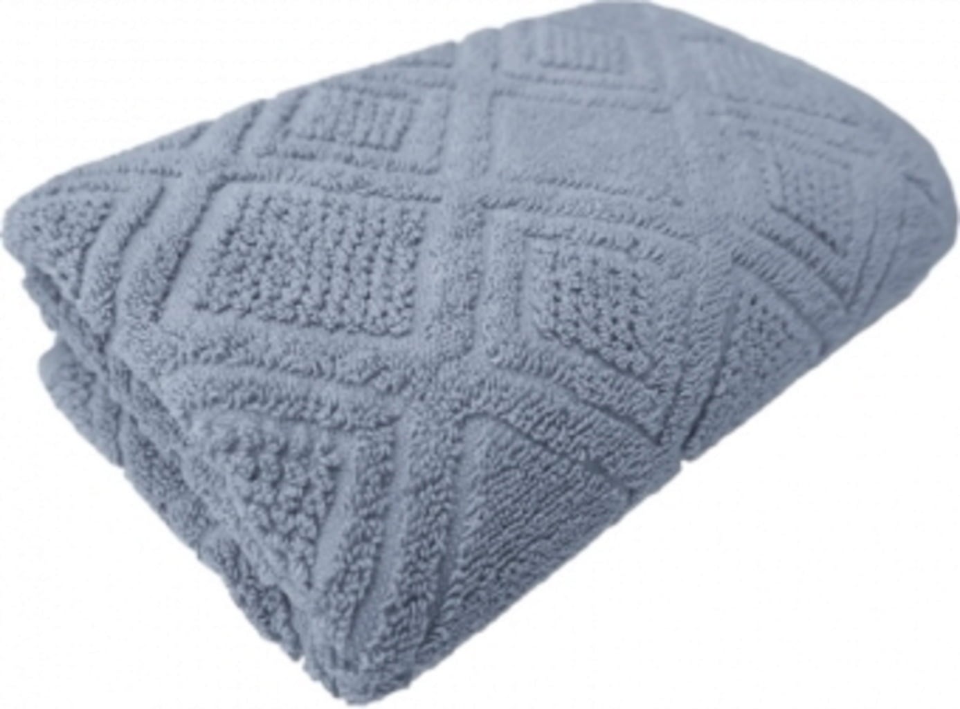 Framsohn Two-ply Terry Cotton Bath Towel - Powder blue 