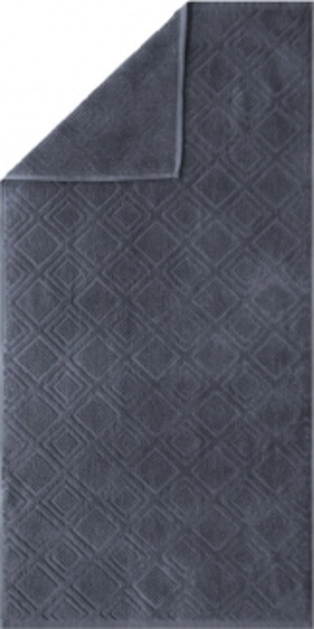 Framsohn Serviette en Éponge Torsadée - Anthracite