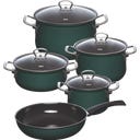 RIESS Nouvelle Enamel Set, 5 pieces - Teal