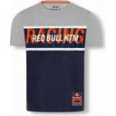 Red Bull KTM Racing Team Letra póló, grey / navy