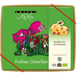 Zotter Schokoladen Bio MiXing Marillen-Hasi mit Himbeerei - 100 g