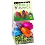 Zotter Schokoladen Assortiment de 6 Oeufs de P&acirc;ques Bio