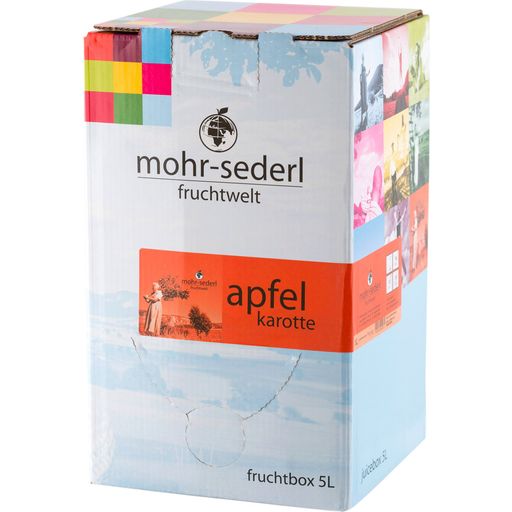Mohr-Sederl Fruchtwelt Fruchtsaftbox Apfel-Karotte - 5 l