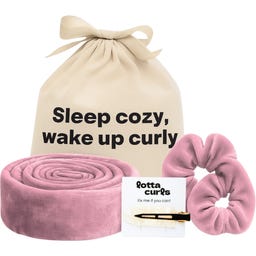 lotta curls Lockenband Original Velvet Set - Cheeky Blush