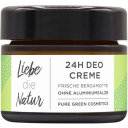 Liebe die Natur 24h Deo Creme Frische Bergamotte - 50 ml