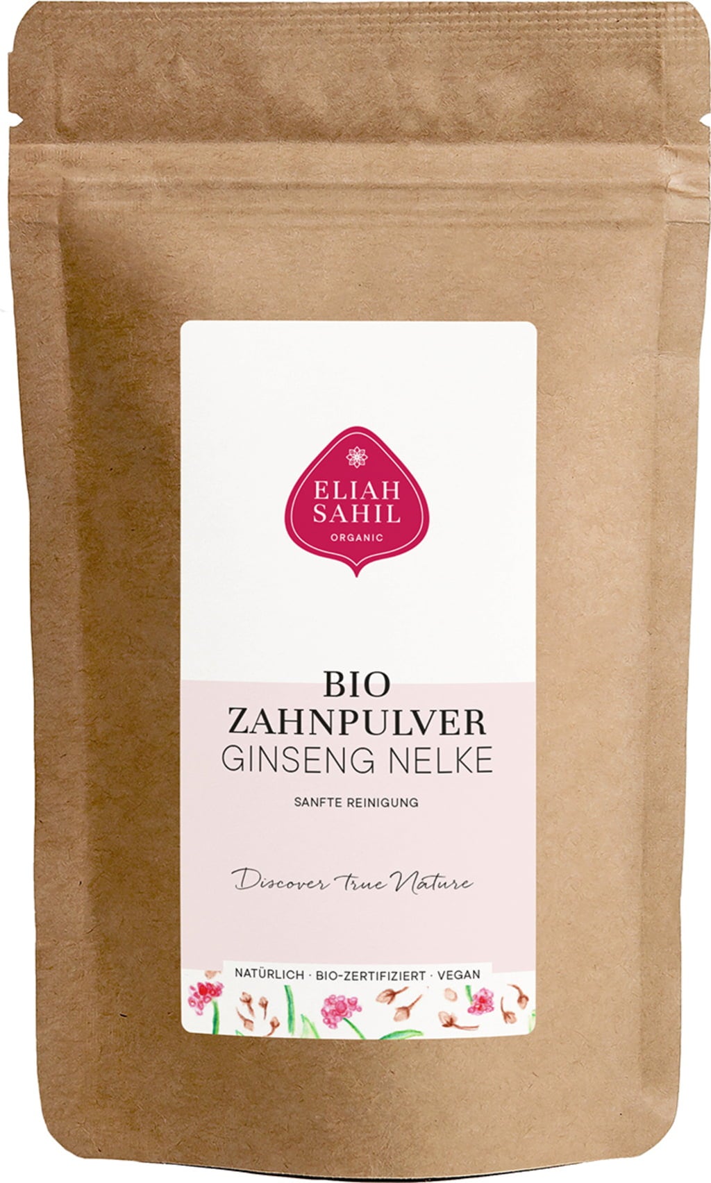 Dentifrice en Poudre Bio Girofle & Ginseng - Sachet de recharge 200 g