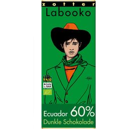 Zotter Schokoladen Bio Labooko "60 % ECUADOR"