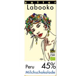 Zotter Schokoladen Organic Labooko 45% Peru - 70 g