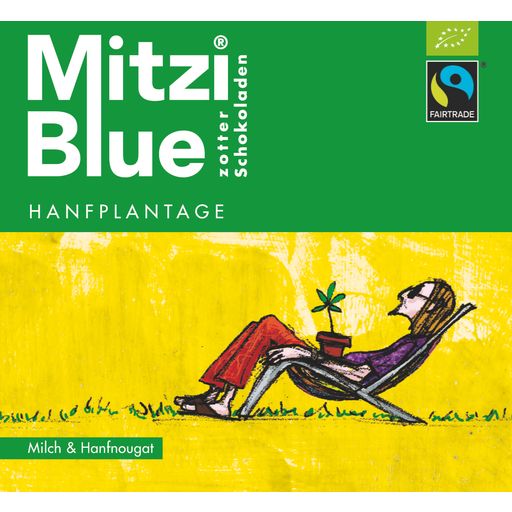 Zotter Schokoladen Organic Mitzi Blue Hemp Plantation