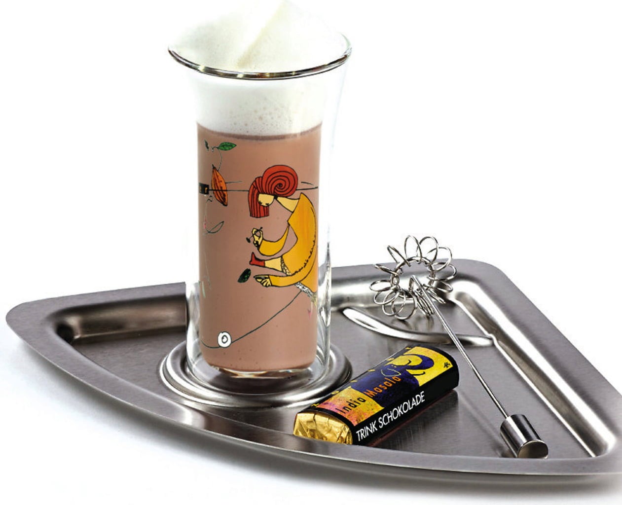 Zotter Schokoladen Drinking Chocolate Whisk