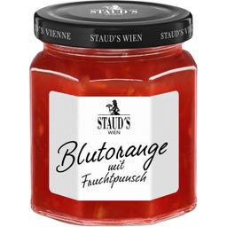 Limitierte Blutorange - Fruchtaufstrich mit Fruchtpunsch - 250 g