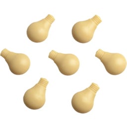 Zotter Schokoladen Bio Glühbirnchen Reis weiß - 130 g