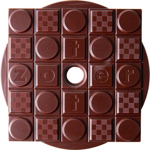 Organic Squaring the Circle - 100% Dark Chocolate without Sugar - 70 g