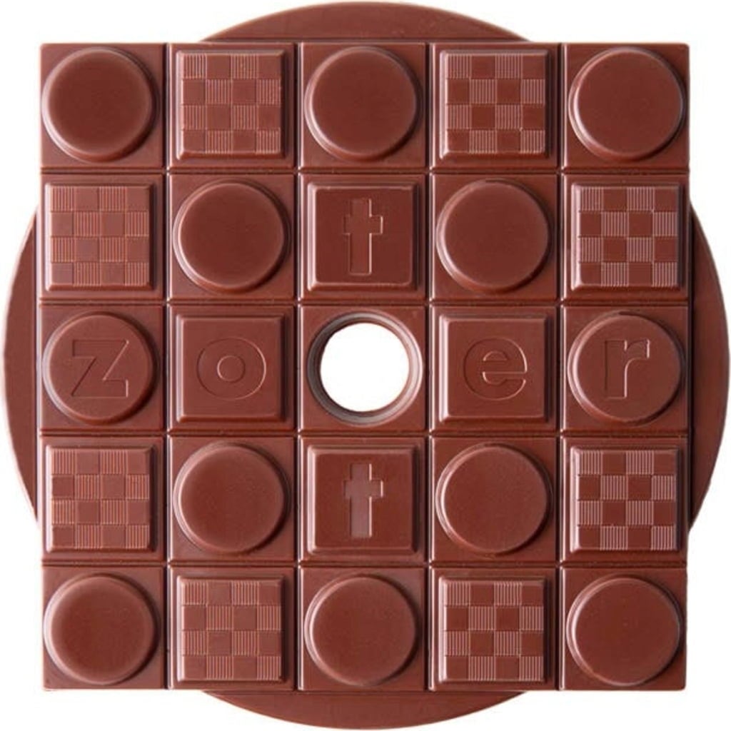 Organic Squaring the Circle - 70% / 30% Milk Chocolate With No Added Sugar - 70 g