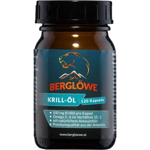 Berglöwe Krill-Öl, Omega 3 Bio - 120 Kapseln