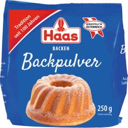 Haas Backpulver - 250 g