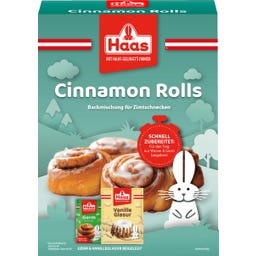 Haas Backmischung Cinnamon Rolls - 557 g