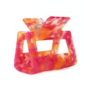 lotta curls Hair Clip  - pink/orange
